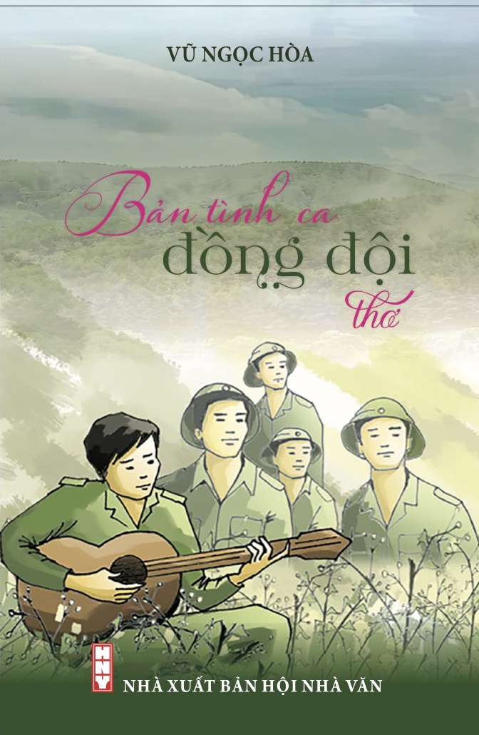 Bìa tập thơ Bản tình ca đồng đội